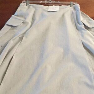 Oak plus fort gray midi length skirt